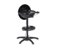 BARBEQUE SEVERIN 8541000, Elettrico, Potenza 2,000 W, Nr. bruciatori 0, Griglia da 41 cm, Contenitore per trattenere liquido e grasso, Adatto per lavastoviglie=Solo parti accessorie, Nero