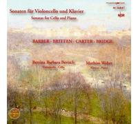 Barber/ Bertsch/ Weber - Cello Recital: Bertsch Bettin