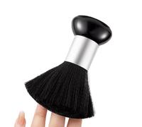 Barber Brush Neck Duster, Dust Brush for Nails, Soft Nylon Bristles Nail Tool, Professional Barber Face Cleaning Hairbrush for Salon, Home Use, Face Hair Dusting Brush for Neck and Nails