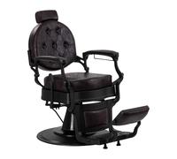 Barber chair, poltrona parrucchiere | PRESIDENT (marrone)
