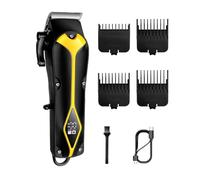 Barber Clippers, rasoio per acconciatura regolabile a 4 livelli, da uomo senza scrupoli per tagliare i capelli | per salone di casa tutti i giorni viaggio papà fidanzato compleanno vacanze San