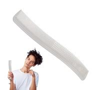 Barber Fade Comb - Pettine ergonomico antiscivolo per acconciature da uomo | Pettine a denti fini per tagli di capelli, pettine per taglio di capelli per nascondere delicatamente, pettine versatile