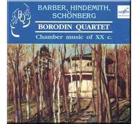 Barber, Hindemith, Schonberg - Chamber Music of XX c. - Borodin Quartet