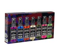 BARBER MARMARA Classic Mix Mini Eau de Cologne Spray | 7 x 50 ml | dimensioni da viaggio | dopobarba | set regalo | AFTER SHAVE Men | campioni per uomini | kolonya spray | mini cologne