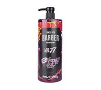 BARBER MARMARA Gel da Barba N. 77 - Trasparente 1000 ml - Shaving Gel Men - Rasatura Precisa dei Contorni - Non Schiuma, Raffredda la Pelle