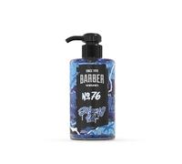 Barber Marmara Gel da Barba No. 76 per Uomini Trasparente Senza Schiuma con Pompa Qualità Professionale Turca per Contorni Barba, Linea del Collo & Rasatura 500ml