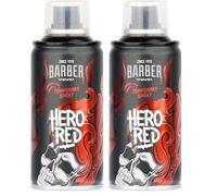 BARBER MARMARA lacca colorata per parrucchieri - 150ml - lacca colorata per capelli per acconciature carnevale, Halloween e feste a tema - tinture per capelli lavabili - Color Spray (Hero Red)