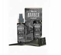 BARBER MARMARA Temporary Hair Color nero 125 ml/baffi barba e capelli/elimina il grigio per un aspetto più spesso e pieno, privo di ammoniaca e perossido, miscela finita