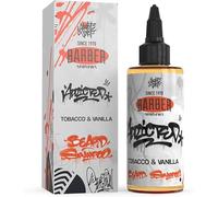 Barber Marmara Tobacco & Vanilla Shampoo da barba per uomini, 100 ml, sapone da barba per barba, viso e capelli, cura della barba da uomo contro forfora e prurito, shampoo da barba Barbershop