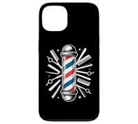 Barber Pole Haircut Tools Pettine Cesoie Custodia per iPhone 13
