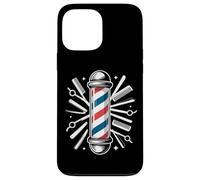 Barber Pole Haircut Tools Pettine Cesoie Custodia per iPhone 13 Pro Max