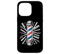 Barber Pole Haircut Tools Pettine Cesoie Custodia per iPhone 14 Pro Max