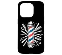 Barber Pole Haircut Tools Pettine Cesoie Custodia per iPhone 15 Pro