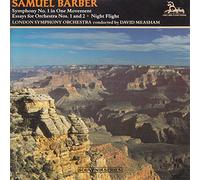 Barber, S. - Symphony 1/Essay 1/2/Night Flight