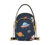 Barber Shop Elements Borsa a tracolla da donna | Borsa a tracolla con tre modi di trasporto: a tracolla, a spalla o dalla maniglia superiore