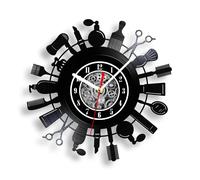 BARBER SHOP PARRUCCHIERE ➤ Orologio da Parete Barbiere Salone Idea Regalo