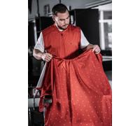 Barber Strong The Barber Cape Shield Collection Red