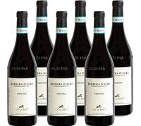 Barbera D'Alba DOC | Ca' del Baio | Paolina | Vino Rosso del Piemonte | Confezione 6 Bottiglie 75 Cl | Idea Regalo