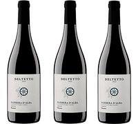 Barbera d'Alba Superiore Doc | Bramè Deltetto | Vino Rosso Piemonte | 3 Bottiglie 75cl | Vini Piemontesi