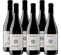 Barbera d'Alba Superiore Doc | Bramè Deltetto | Vino Rosso Piemonte | 6 Bottiglie 75cl | Vini Piemontesi