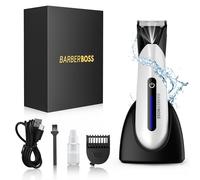 BarberBoss Body Groomer Uomini, Rasoio a sfera da uomo, Trimmer per capelli inguinali e corpo, Trimmer peli pubici per uomini, Rasoi per uomini, Trimmer Pube da uomo, QR-2073