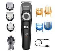 BarberBoss Kit per la cura del viso 3 in 1 per uomo tagliacapelli da uomo