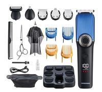 Barberboss Regolabarba da uomo, tagliacapelli senza fili da uomo: trimmer per uomo, kit per la toelettatura, impermeabile, rasoio per peli del naso per uomo, QR-6088