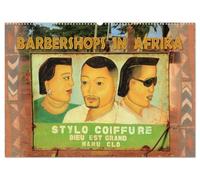 Barbershops in Afrika (Wandkalender 2026 DIN A2 quer), CALVENDO Monatskalender: Entdecken Sie die faszinierende Welt afrikanischer Friseursalons durch ... Geschichten erzählen und Kunden anziehen.