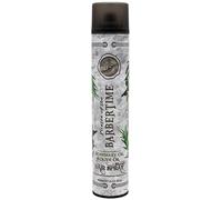 BARBERTIME Sheen Spray 400 ml, spray lucido con olio di oliva e rosmarino, lucentezza e cura immediate, finitura leggera per uomini e donne, non grassa e facile da applicare (1 x 400 ml)