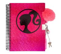 Barbie 200-Page Spirale Notebook Con Serratura, Gel Penna, E Adesivi 15.2x20.3cm
