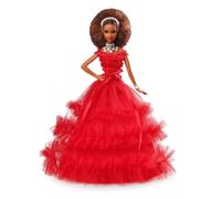 Barbie 2018 Holiday Doll 30 anniversario con elegante abito rosso e accessori