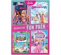 Barbie: 4 Movie Fun Pack Collection (DVD) America Young Amber May Greg Chun