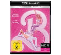 Barbie (4K UHD Blu-ray) Margot Robbie Ryan Gosling Greta Gerwig