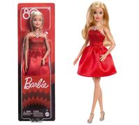 BARBIE 80 ANNIVERSARIO FASHIONISTAS CON CAPELLI LUNGHI BIONDI BAMBOLA CON VESTIT