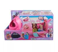 Aereo Rosa Barbie Extra Fly Minis con Bambola Pilota