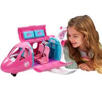 BARBIE Aeroplano Da Sogno Per Bambole Con Mobilia E Oltre 15 Accessori Inclusi