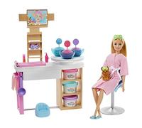 Mattel GJR84 Barbie alla Spa, Playset con Bambola