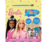 Barbie Aqua Magic Book - Libro riutilizzabile per bambini - 8 pagine di pittura senza disordine - include pennello - divertimento creativo per bambini dai 3 anni in su