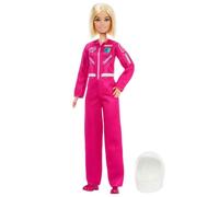 Barbie Carriere - Astronauta, bambola Carriera dell'anno 2026, capelli biondi e tuta spaziale con scarpe rosa rimovibili, accessorio casco spaziale incluso, 3+ anni, JKF77