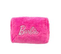 BARBIE - Astuccio Ragazza con Paillettes 18x15cm - Pochette Beauty Compatta e Stilosa - Glitter Multicolor e Dettagli Rosa - Accessorio Ufficiale Mattel da Viaggio