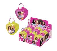 Barbie Bag Borsetta a Forma di Cuore con caramelle Tutti Frutti Espositore da 12