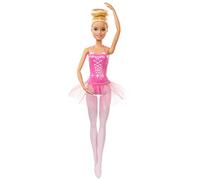 Barbie- Ballerina Bambola Bionda con tutù Giocattolo per Bambini 3+ Anni, GJL59