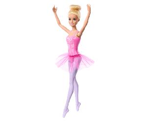 BARBIE BALLERINA BASE, BAMBOLA SNODATA CON TUTù E CHIGNON