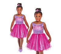 Barbie Ballerina Ragazze Costume Danza Barbie Completo Bambini 3-8 Anni
