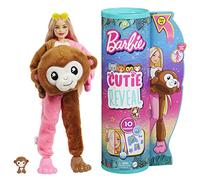 Mattel Barbie Cutie Reveal Jungle Animals Series Barbie Doll Costume da scimmia