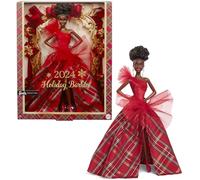 BARBIE Bambola Buon Natale Marrone HRM62