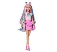 Barbie Shiny Rainbow Hair Doll Rosa Bambini