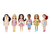 Barbie Bambola Chelsea HXM95 6.3" Piccola Bionda Occhi blu Vestito rosa Nuova con box