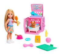Barbie Bambola Chelsea Con Cagnolino E Trasportino