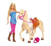Barbie Mattel con cavallo giocattolo